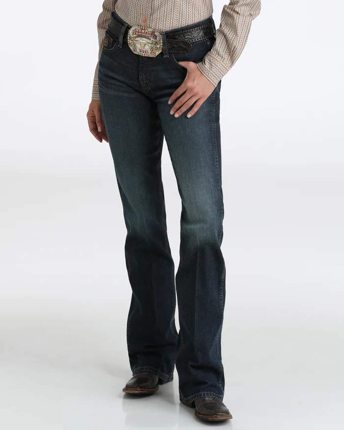 Cinch Ladies Classic Long Boot Cut Jeans