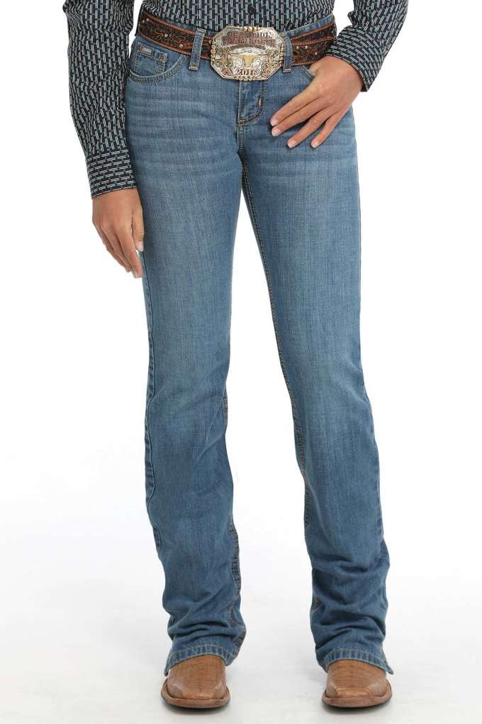 Cinch Ladies Kylie XLong MJ80053074 Mid Rise Jeans