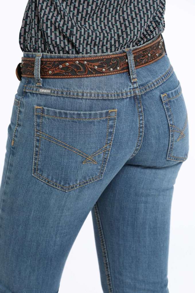 Cinch Ladies Kylie XLong MJ80053074 Mid Rise Jeans