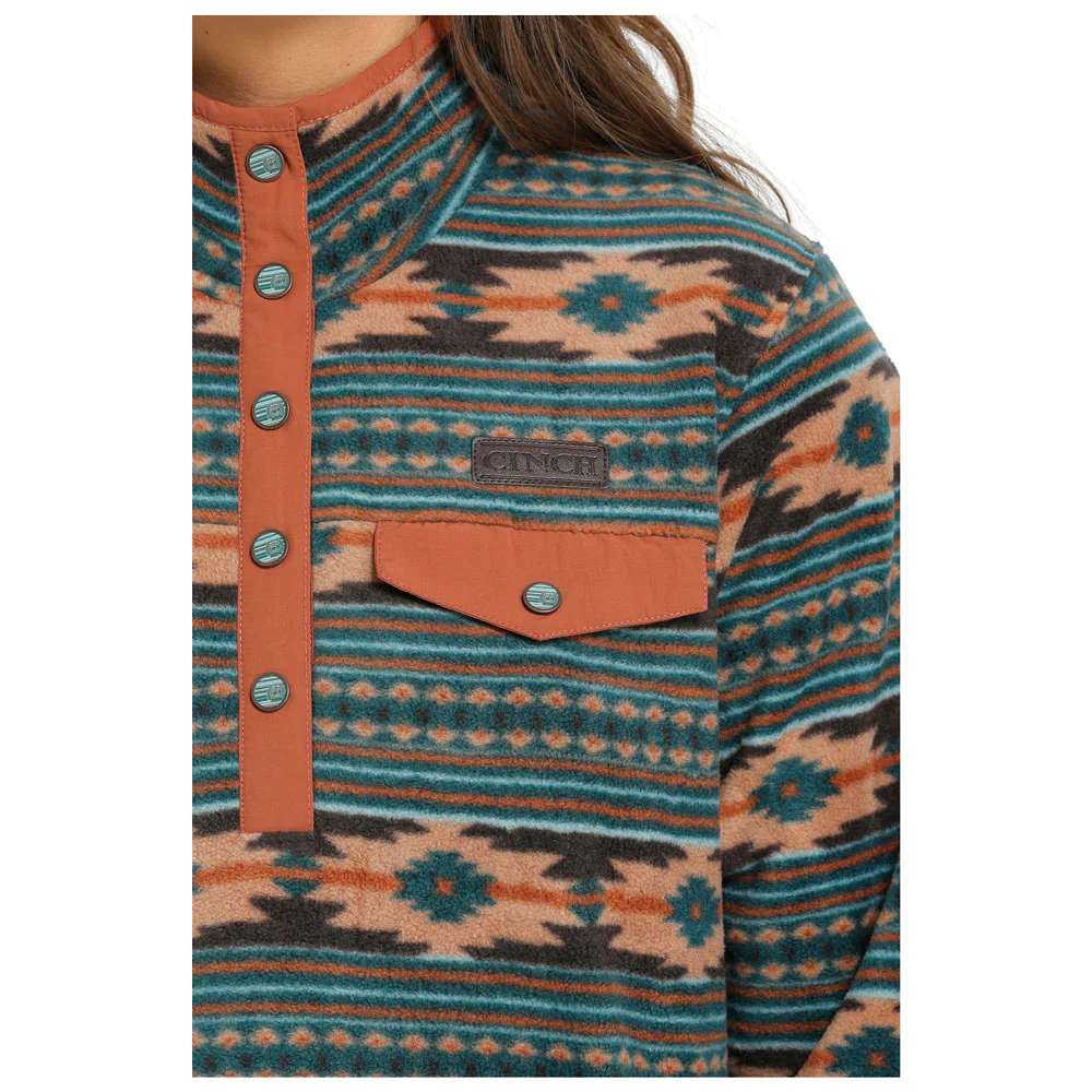 Cinch Ladies MAK9819006 Polar Fleece Pullover