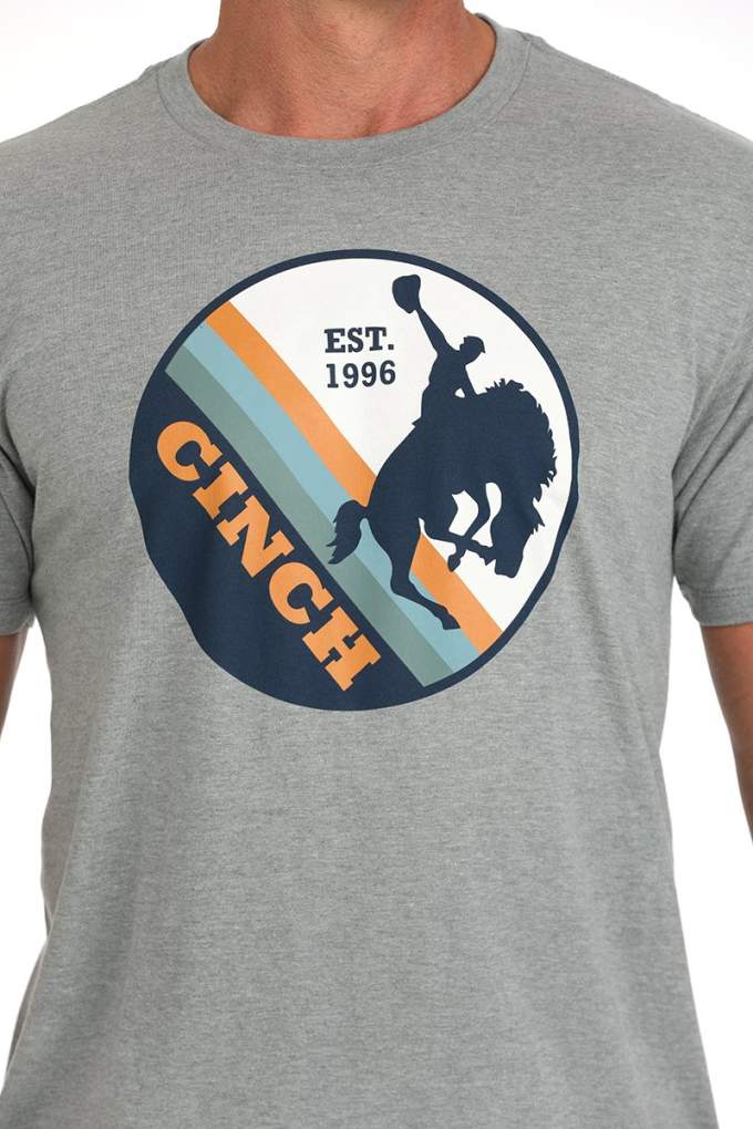 Cinch Mens Bucking Bonc MTT1690665 Tee