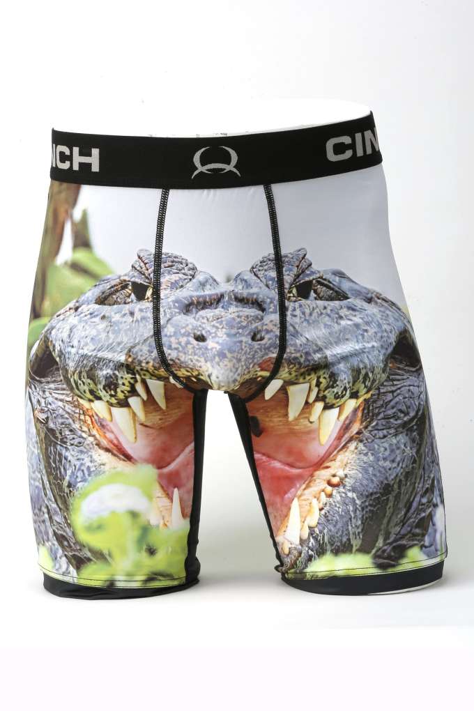 Cinch Mens Croc Boxers 9 Inches