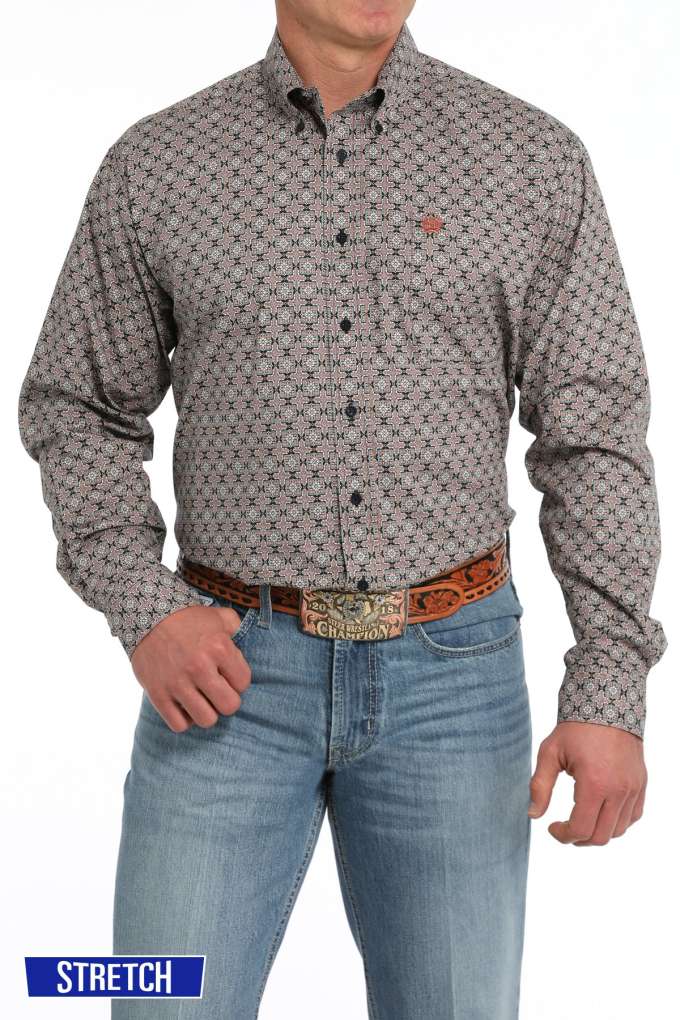 Cinch Mens Medallian MTW1105855 Classic Fit Shirt