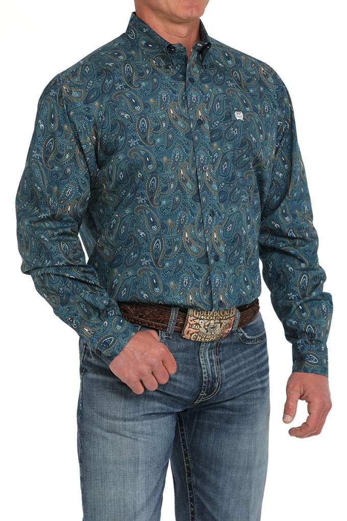 Cinch Mens Paisley MTW1105888 Shirt