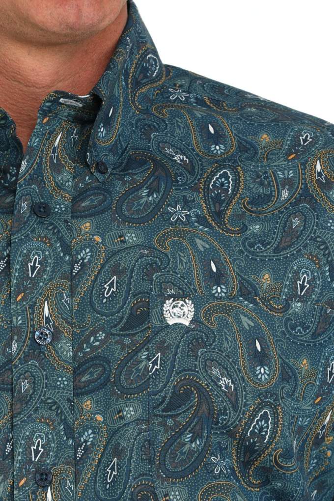 Cinch Mens Paisley MTW1105888 Shirt