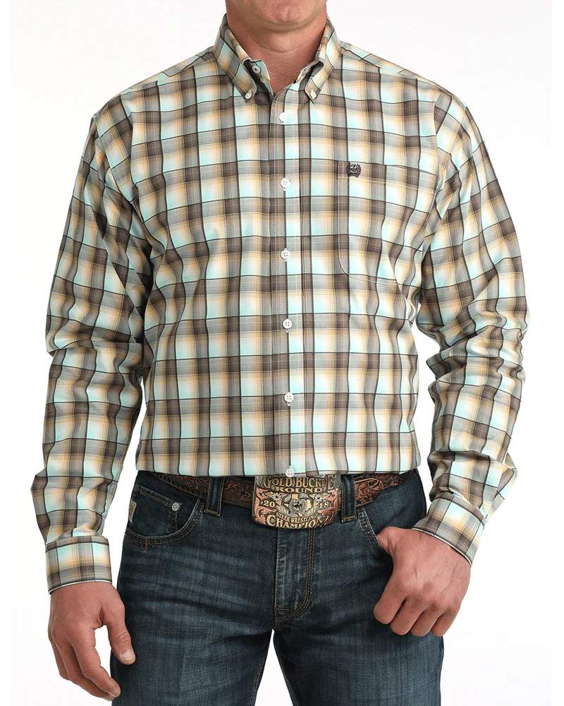 Cinch Mens Plaid MTW1106067 Shirt