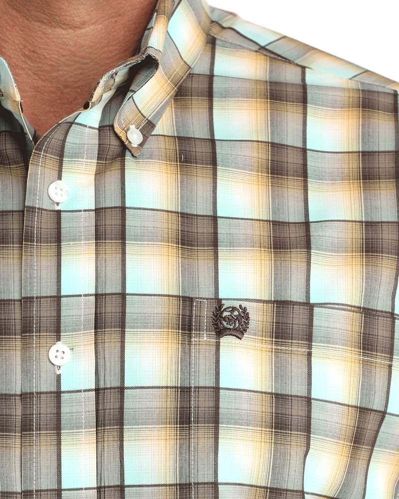 Cinch Mens Plaid MTW1106067 Shirt