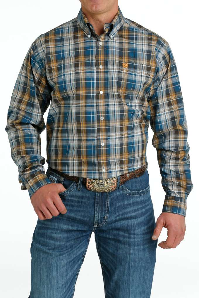 Cinch Mens Plaid MTW1105657 Shirt