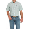 Cinch Mens Plaid MTW1111487 S/S Classic Shirt