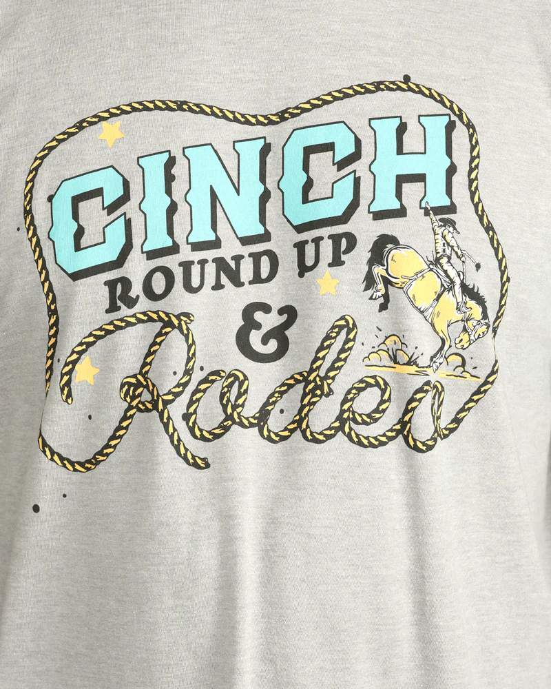 Cinch Mens Round Up &amp; Rodeo Tee