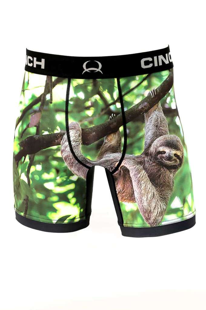 Cinch Mens Sloth Boxers 6 Inch