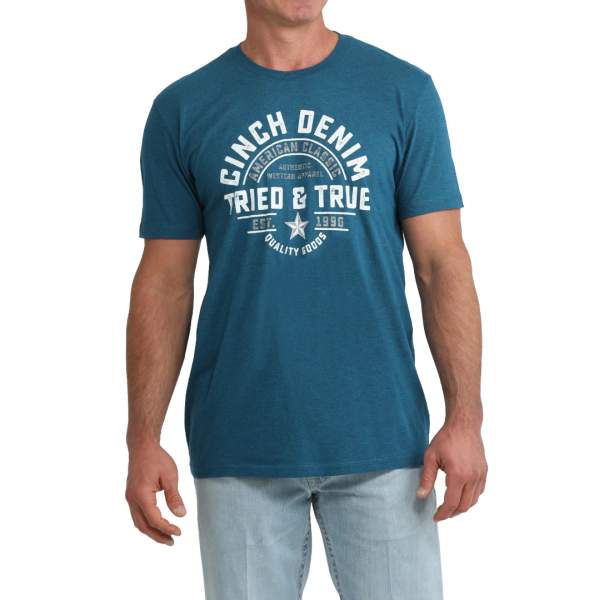Cinch Mens Tried &amp; True MTT1690729 Tee