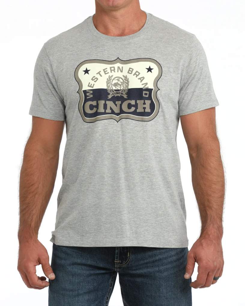 Cinch Mens Western Brand MTT1690747 Tee