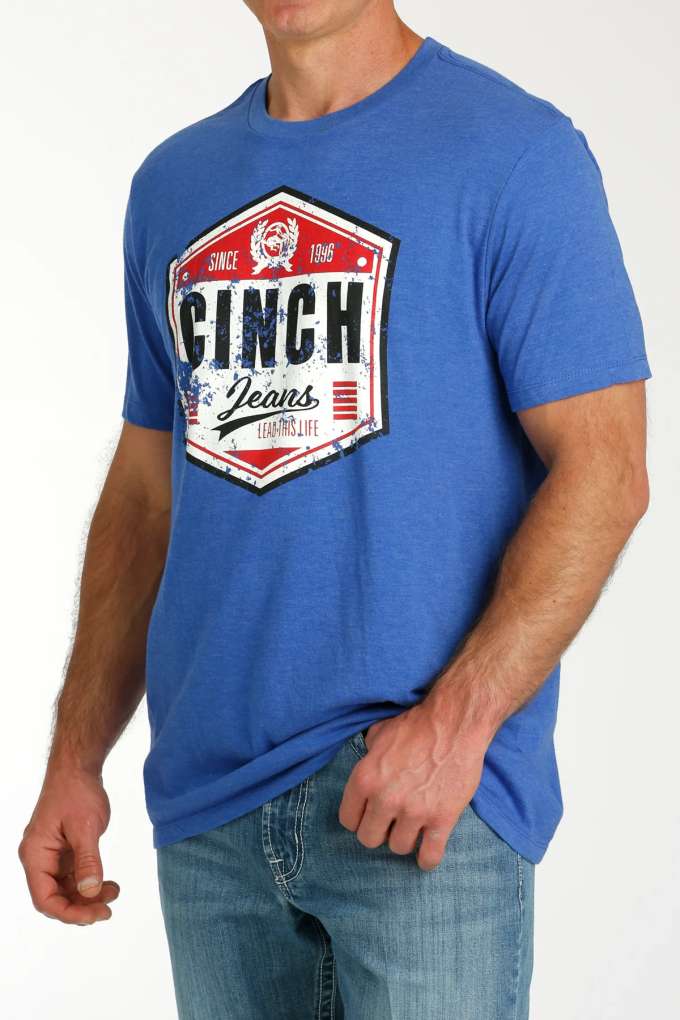 Cinch Mens MTT1690623 Branded Tee
