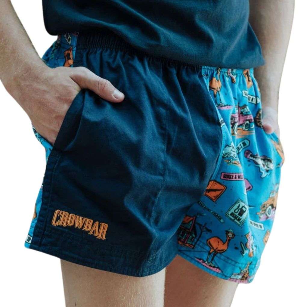 Crowbar Andy Happy Days Harlequin Shorts
