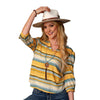 Cruel Girl Ladies Blanket Stripe Blouse