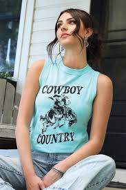 Cruel Girl Ladies Cowboy Country Tank