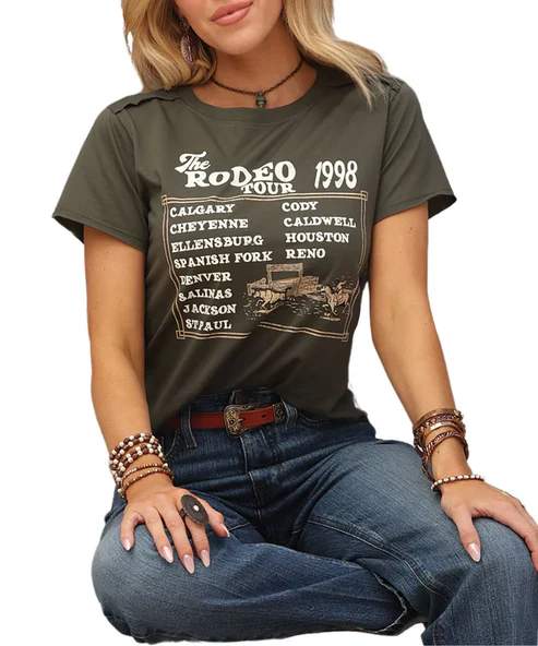 Cruel Girls Ladies The Rodeo Tour 1998 Tee