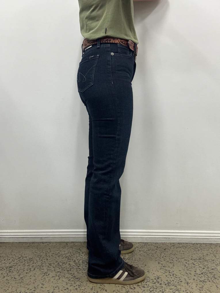 Cruel Girl Ladies Skylar Long CB78054071 Sky High Rise Jeans
