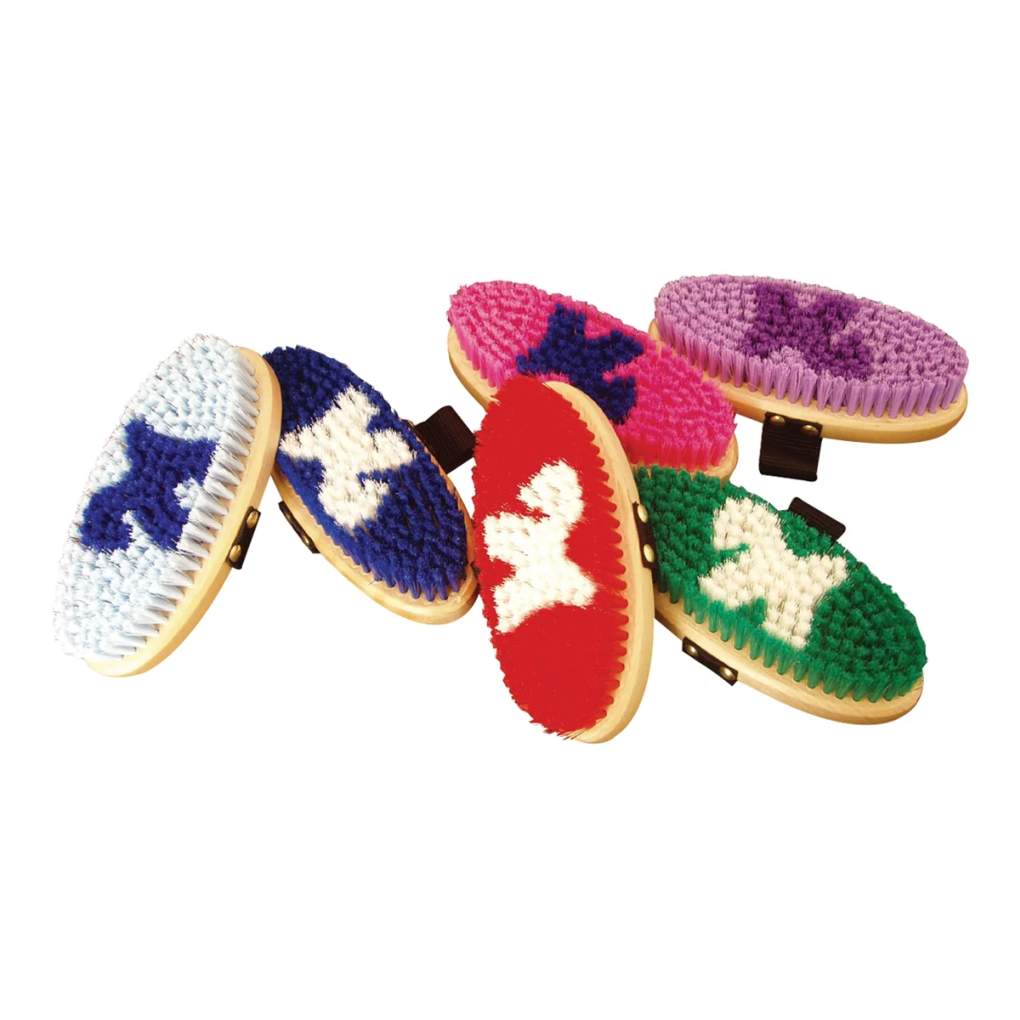 Eureka Horse Motif Body Brush Asst