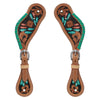 Fort Worth Cactus Turquoise Spur Straps