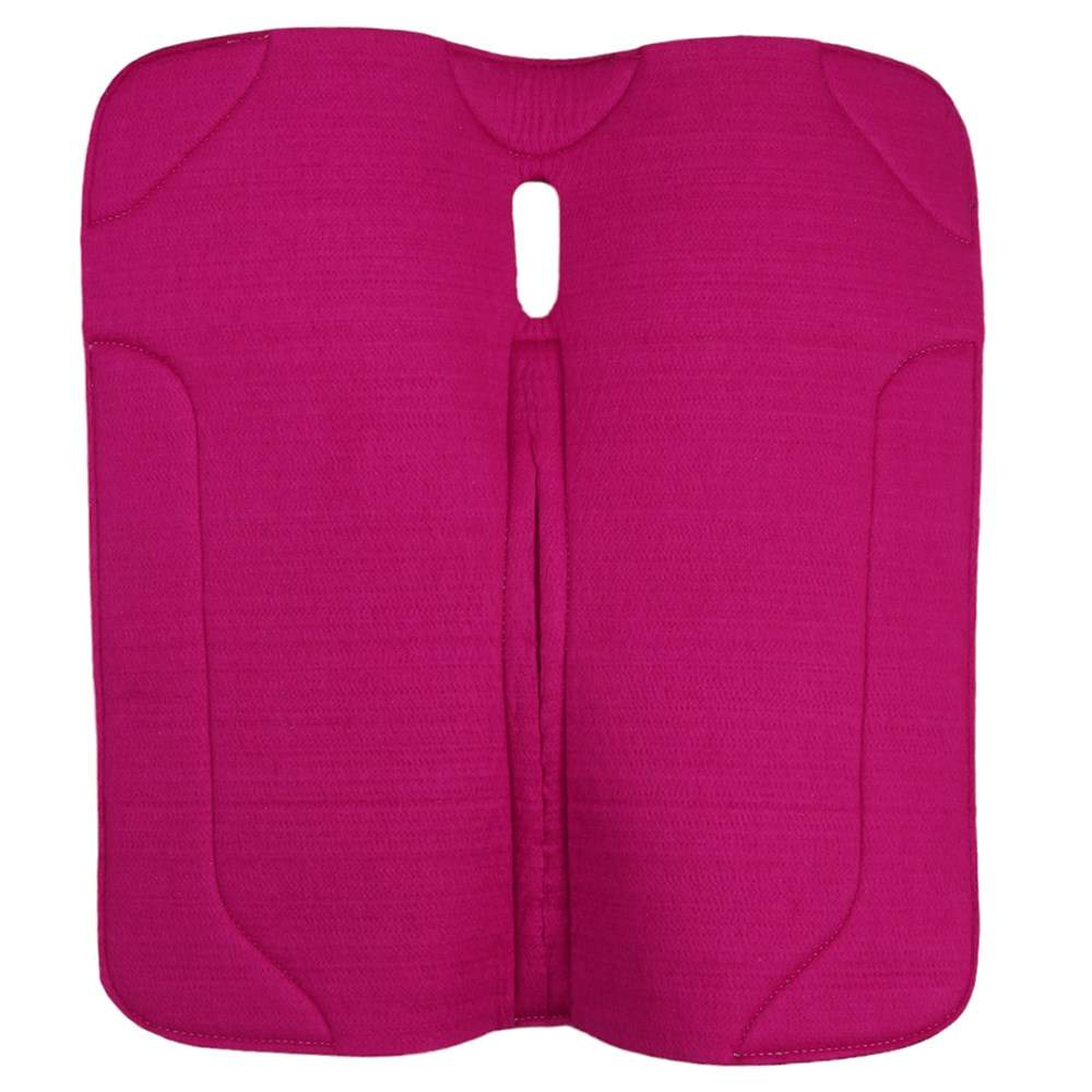 Fort Worth Feather Tooled Felt Saddle Pad