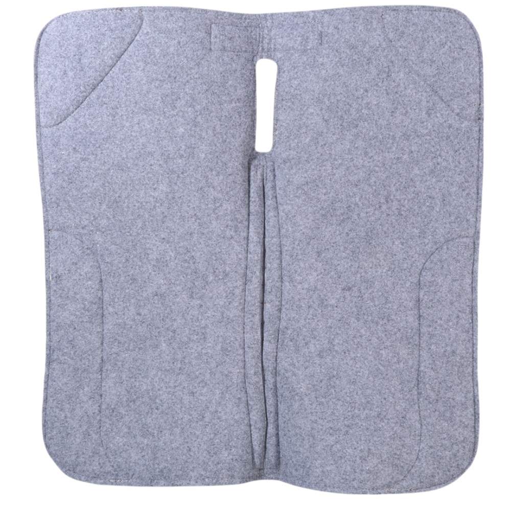 Fort Worth Floral Tooled Felt Saddle Pad