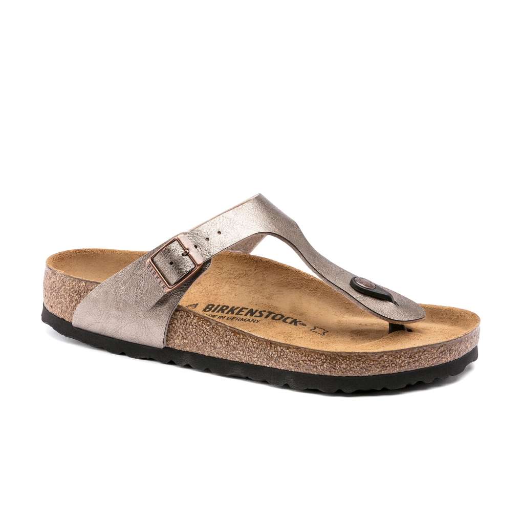 Birkenstock Gizeh Graceful Taupe Birko-Flor Regular