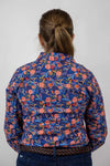 Grovers Ladies Trudy Blue Floral Shirt