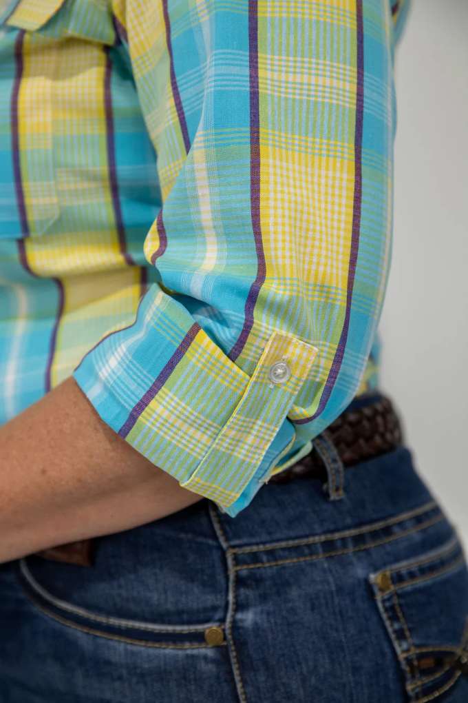 Grovers Ladies Kylie Plaid Shirt