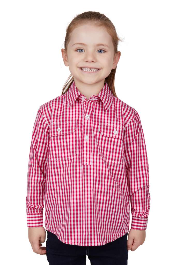 Hardslog Kids Dana Check Shirt