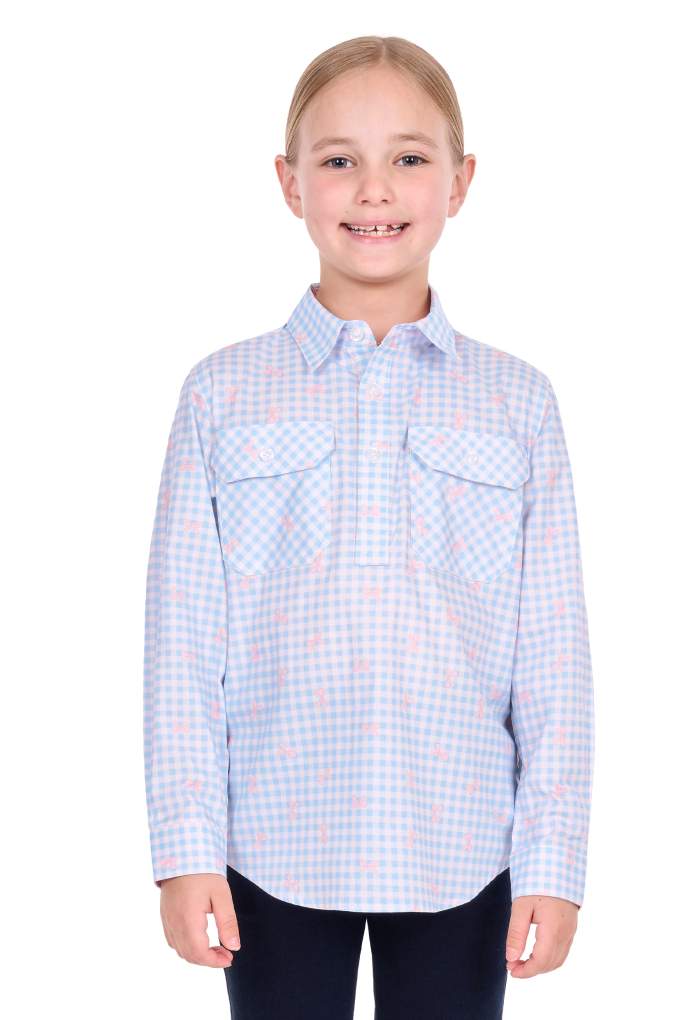 Hard Slog Kids Lillia Check Workshirt