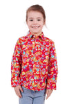 Hard Slog Kids Mirabel Half Placket Shirt