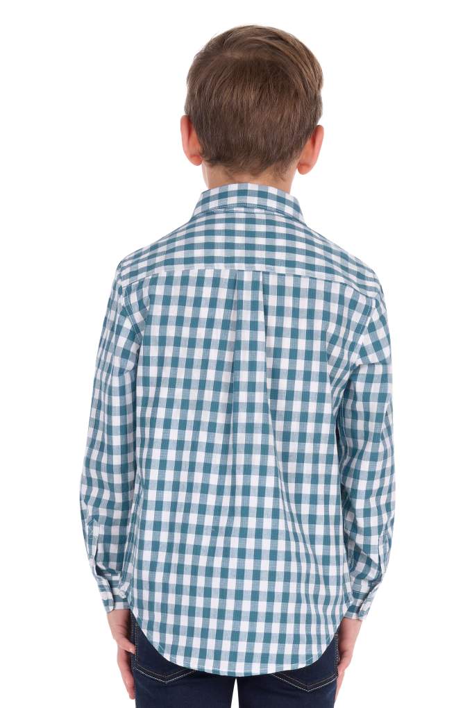 Hard Slog Kids River Check Workshirt