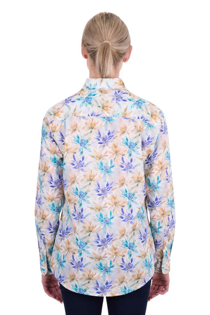 Hard Slog Ladies Meadow Floral Workshirt