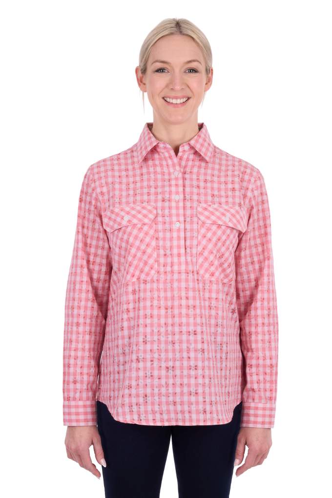 Hard Slog Ladies Raquel Check Workshirt