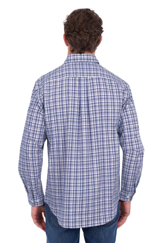 Hard Slog Mens Brooks Plaid Workshirt