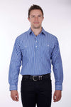 Hard Slog Mens Charlie Half Placket Workshirt