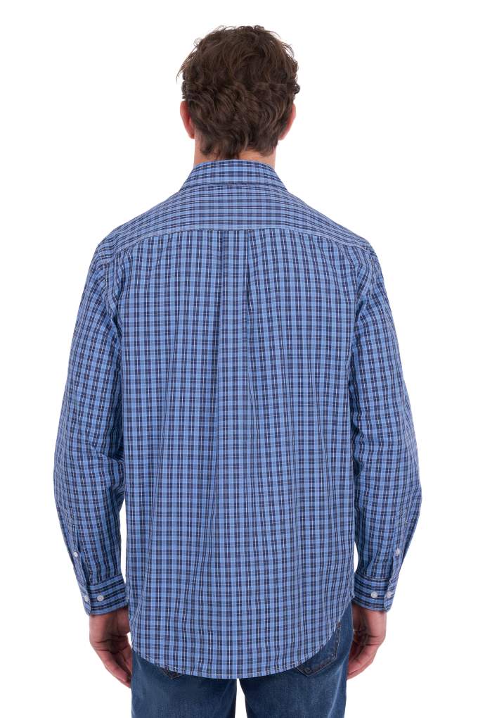 Hard Slog Mens Wyatt Plaid Workshirt