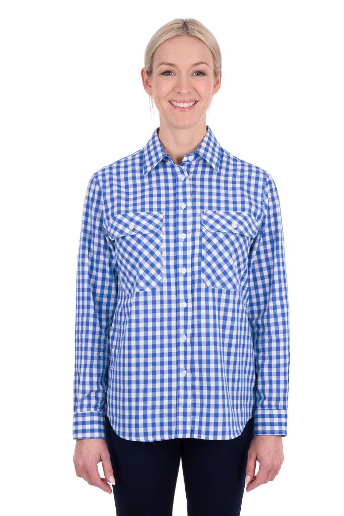 Hard Slog Ladies Rowe Check Workshirt