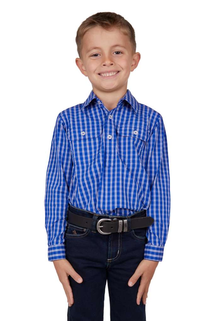 Hardslog Kids Tad Plaid Shirt