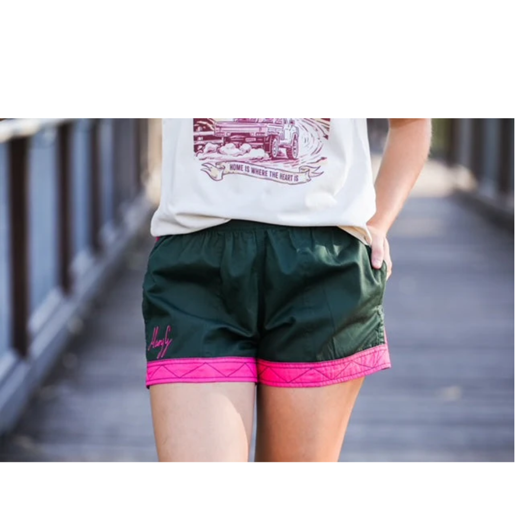 Mary G Old School Panel Shorts