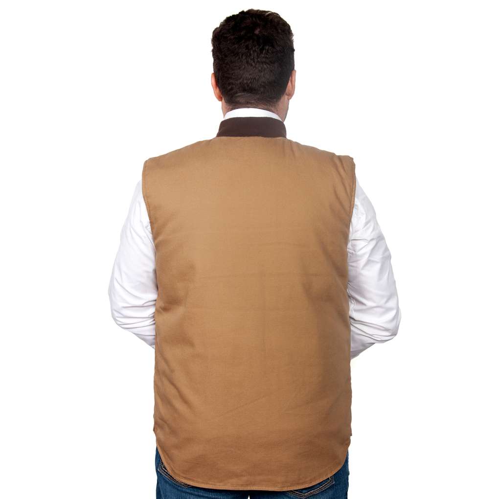 Just Country Mens Diamantina Vest Khaki