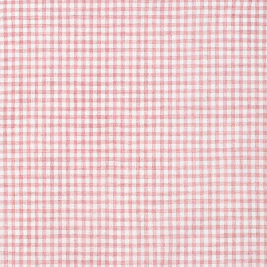 JCA Ladies Abbey Frills Flaminigo Pink Small Check Shirt