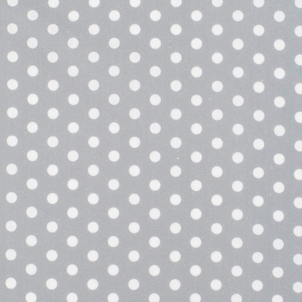 JCA Ladies Abbey Smoke Grey &amp; White Polka Dots Workshirt
