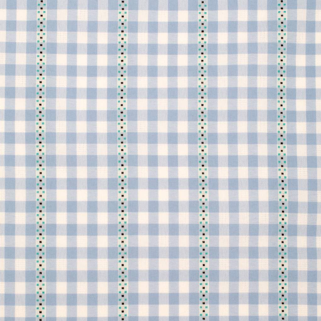 JCA Carlee Patriot Blue &amp; White/Vista Blue &amp; White check Double Sided Scarf