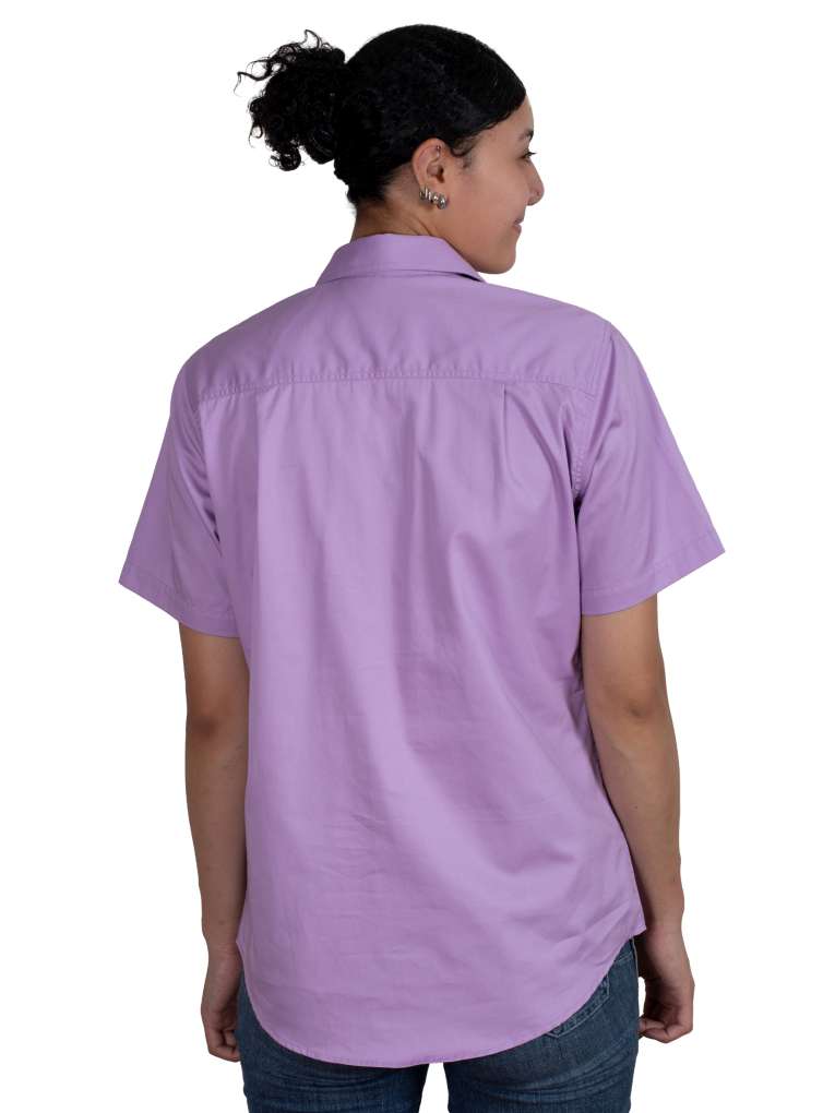 JCA Ladies Evie CF S/S Work Shirt