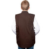 Just Country Junior Diamantina Vest Chocolate