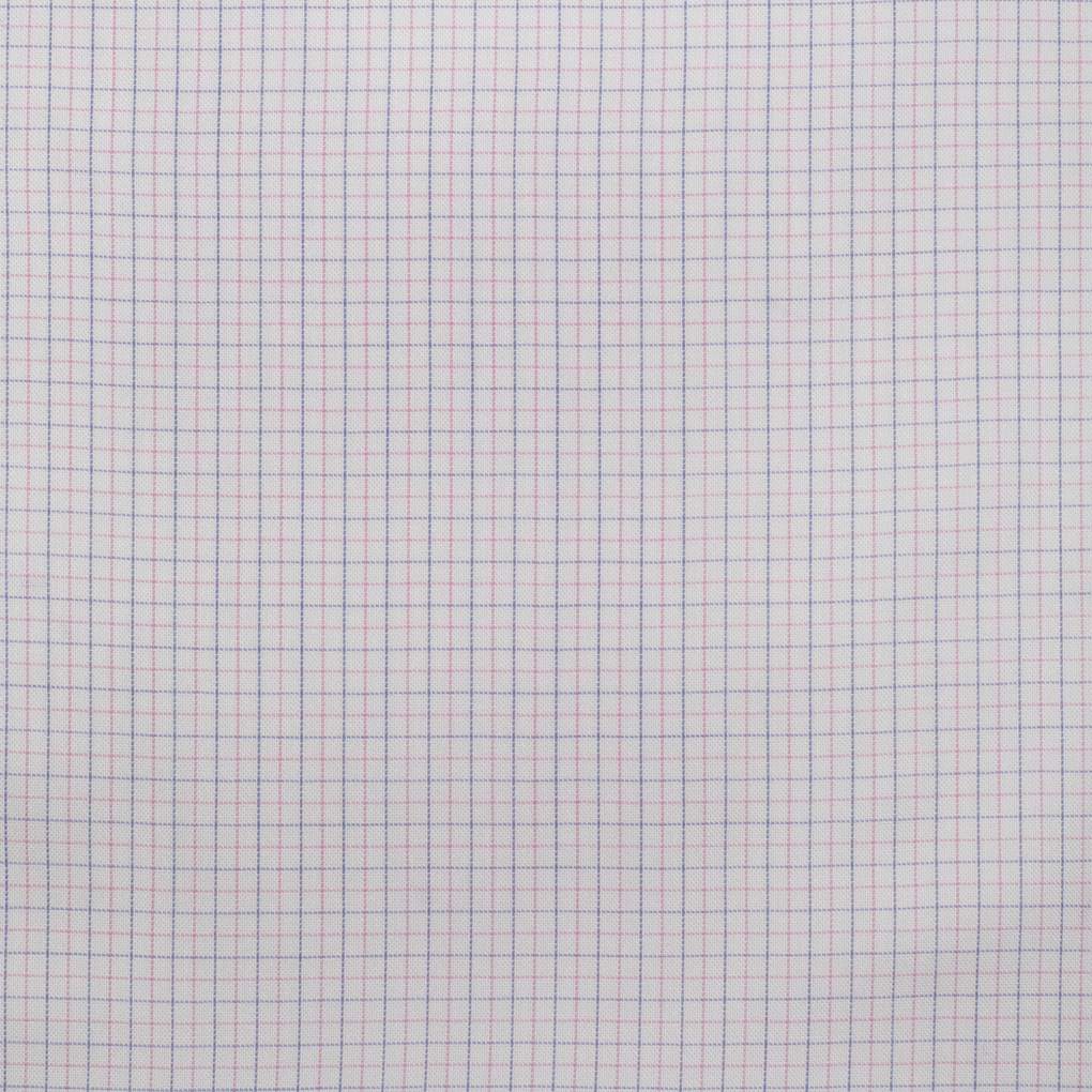 JCA Ladies Brooke Check Bamboo Blend Blue/White/Pink Workshirt