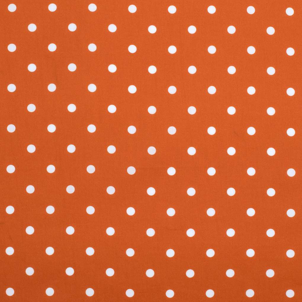 JCA Ladies Abbey Pumpkin Spice Dots/Navy Dots Workshirt